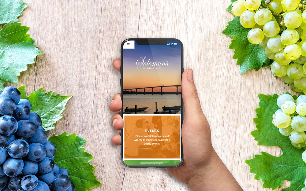 Solomons Island Winery has a New Website!